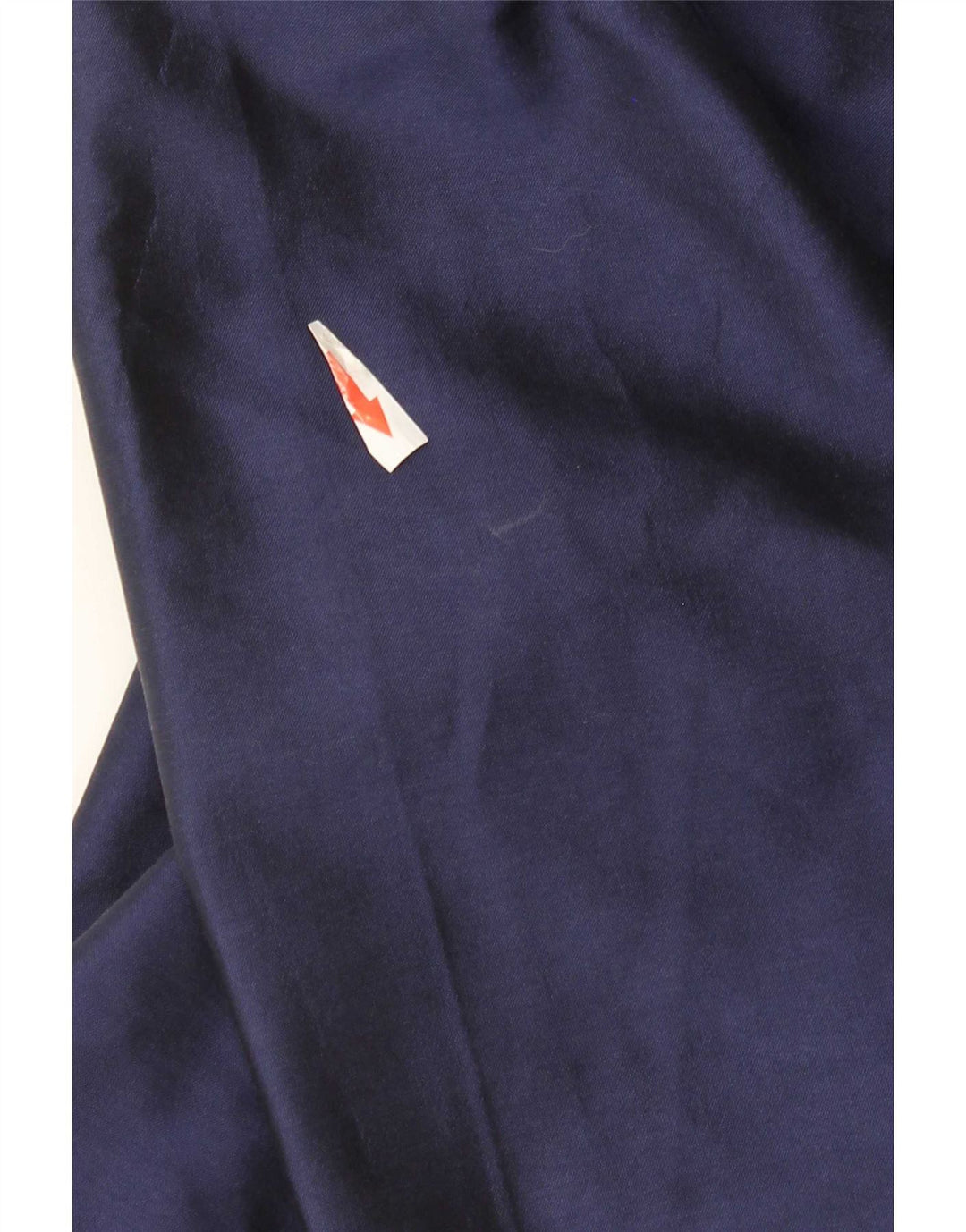 Vintage Damen Hemdbluse UK 14 Medium Marineblaue Seide