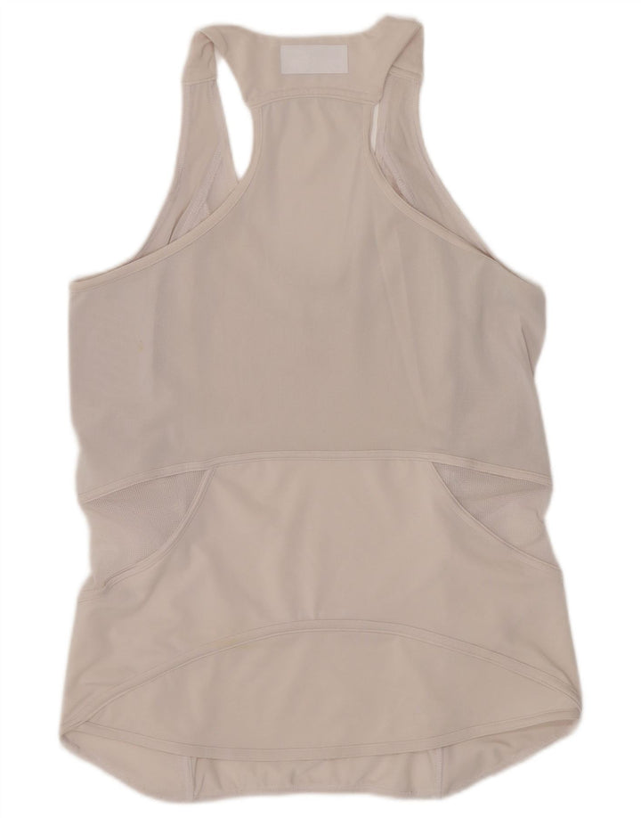 Adidas Damen Stella McCartney Graphic Vest Top IT 40 Small Weiß