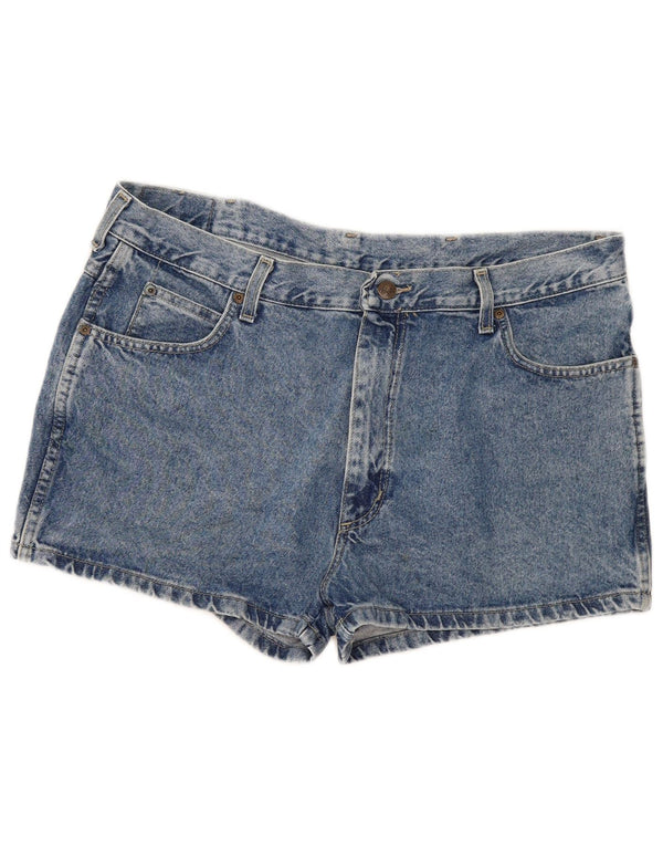 Wrangler Damen Jeansshorts W38 XL Blaue Baumwolle