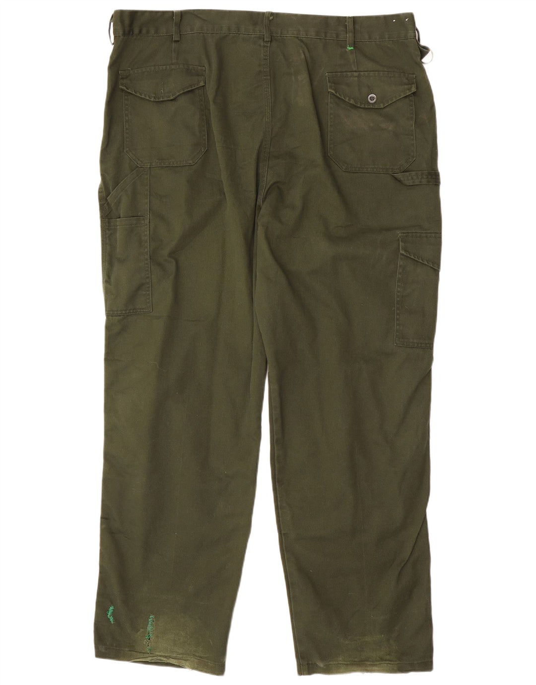 Dickies Gerade Herren-Cargohose W44 L31 Grünes Polyester