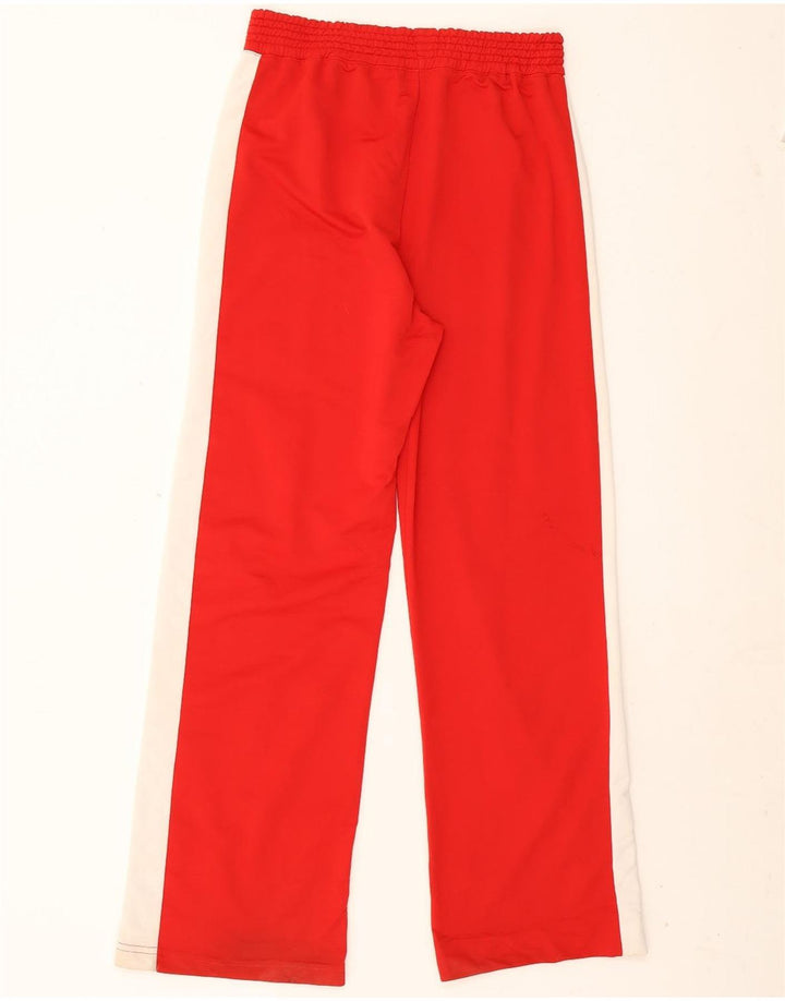 Zara Herren-Trainingshose, groß, rotes Farbblock-Polyester