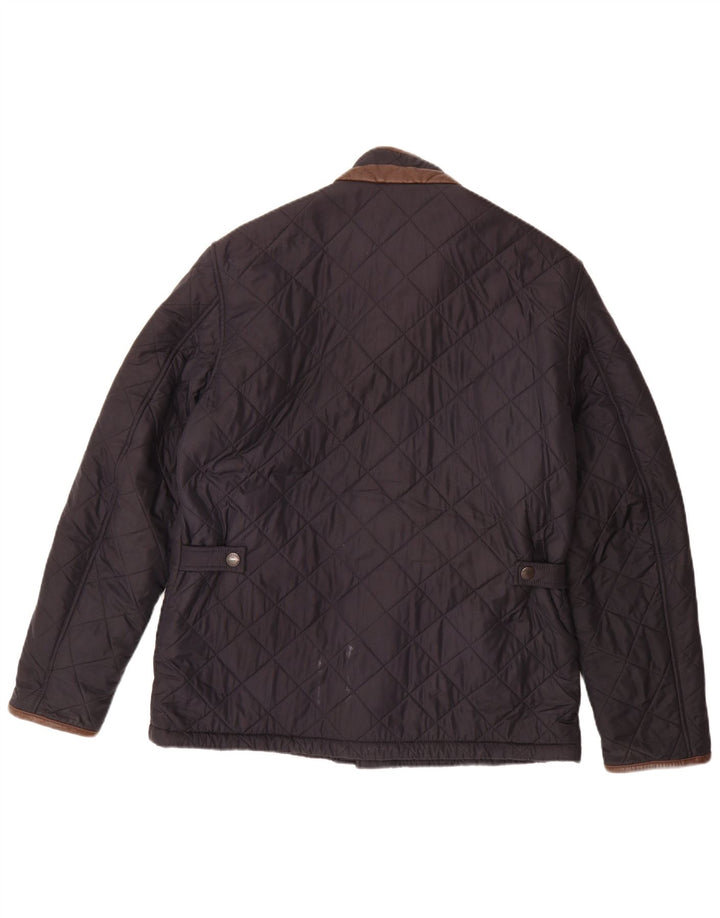 Barbour Herren Steppjacke UK 40 Large Marineblau