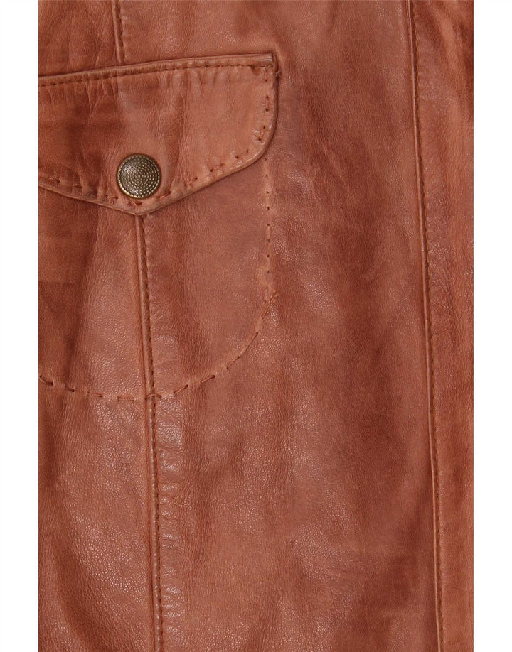 Conbipel Herren Lederjacke IT 50 Large Braun