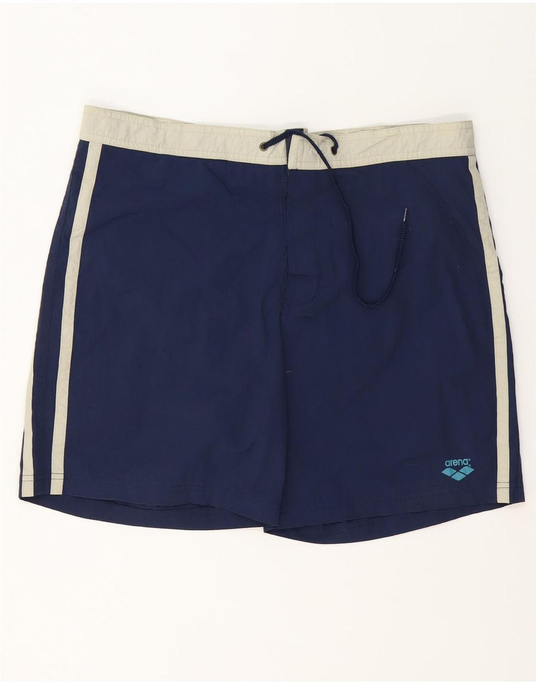 Arena Herren-Badeshorts, groß, marineblau, Farbblock-Polyester