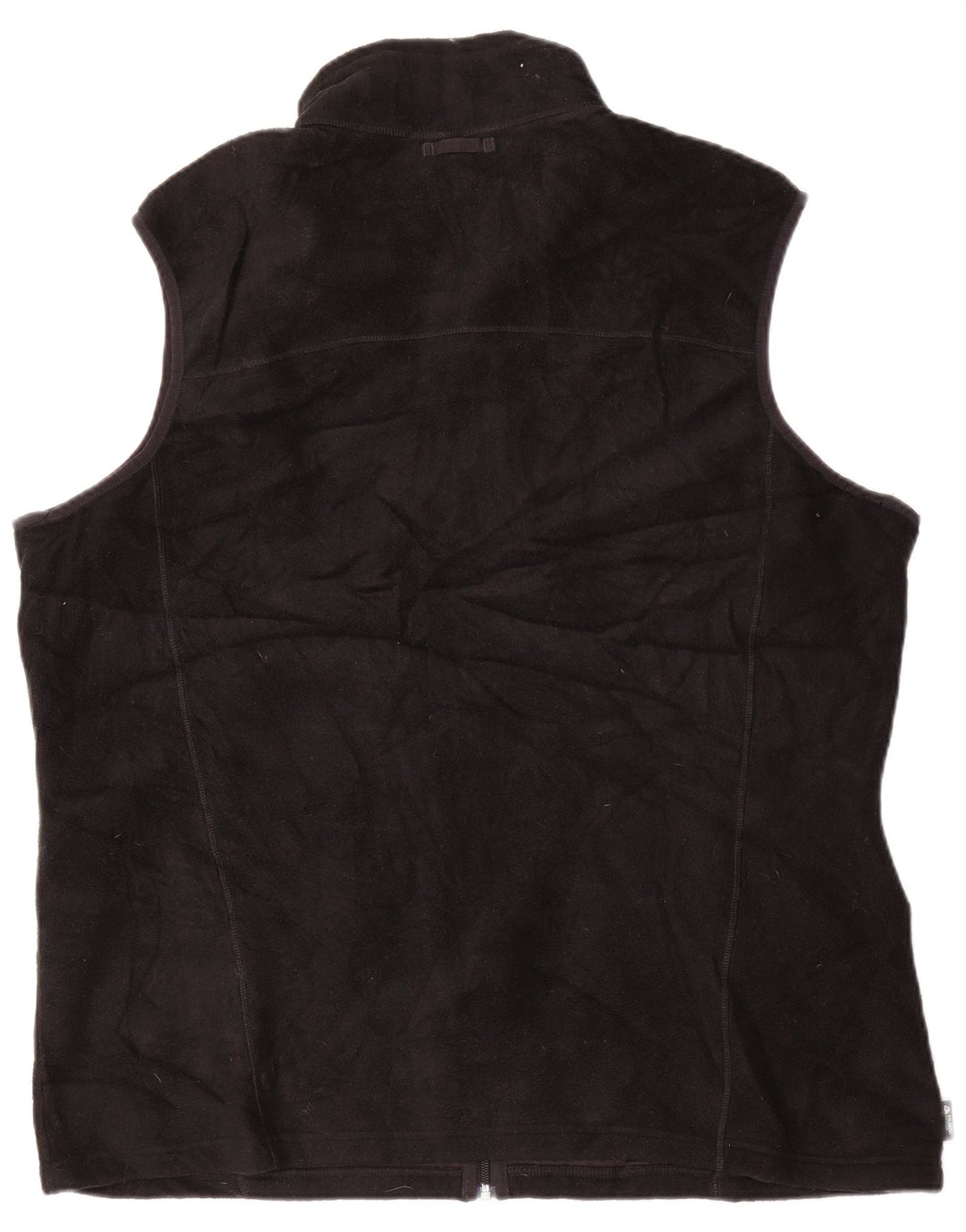 EDDIE BAUER Mens Tall Liner Fleece Gilet UK 42 XL Schwarz Polyester