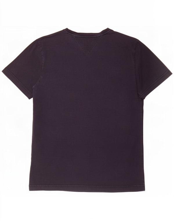 Tommy Hilfiger Herren-T-Shirt mit Grafik, groß, marineblau, Baumwolle