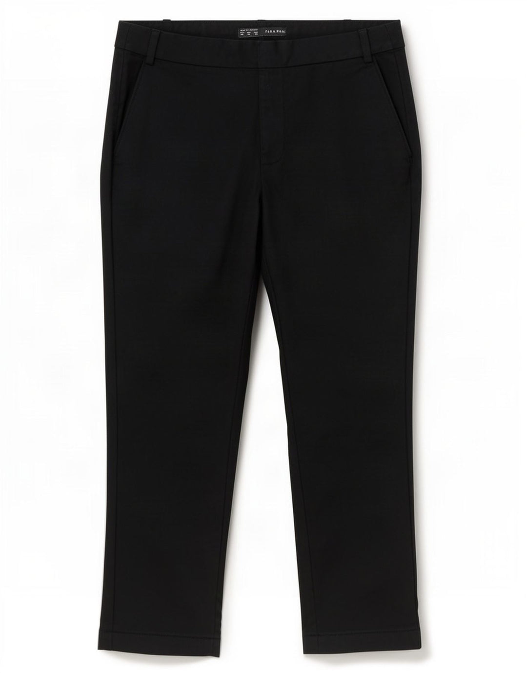 Gerade geschnittene Damenhose von Zara, EU 40, Mittel W30 L25, Schwarz