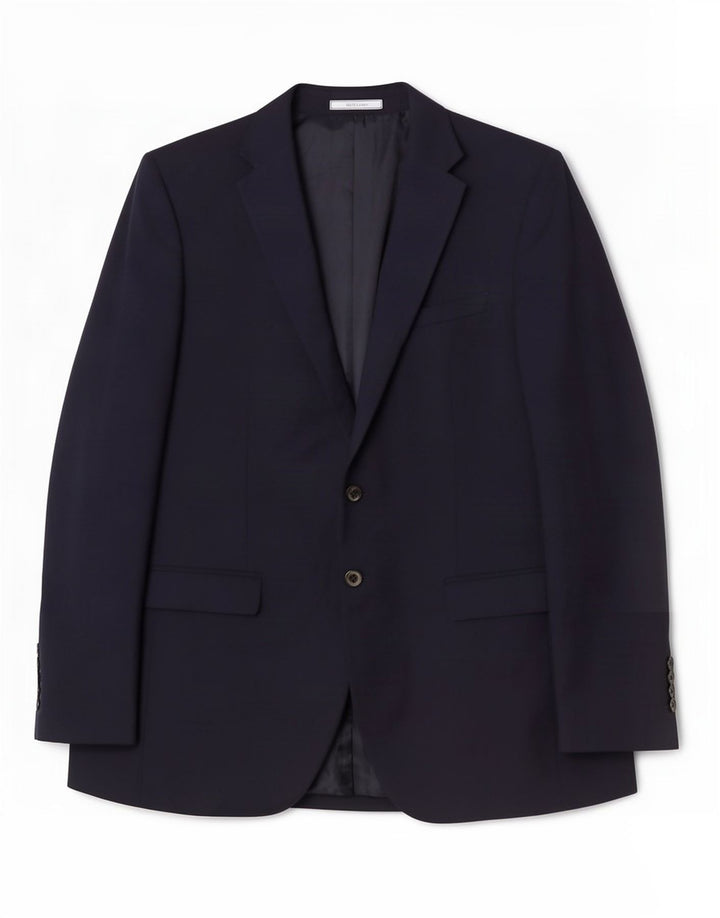 Marks & Spencer Herren-Blazer mit 2 Knöpfen, UK 44, XL, Marineblau, Polyester