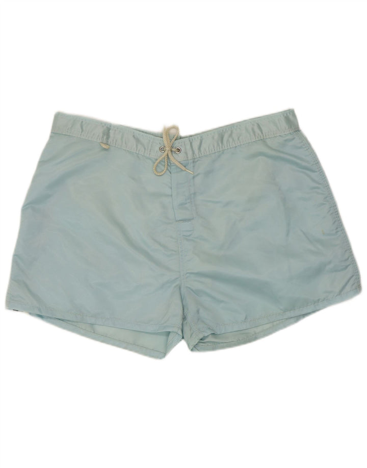 Sundek Herren-Badeshorts, groß, blaues Colourblock-Nylon