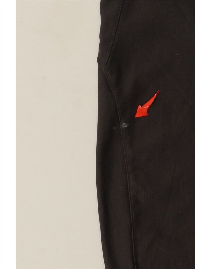 Nike Damen-Trainingshose US 8/10 Mittelgraues Polyester