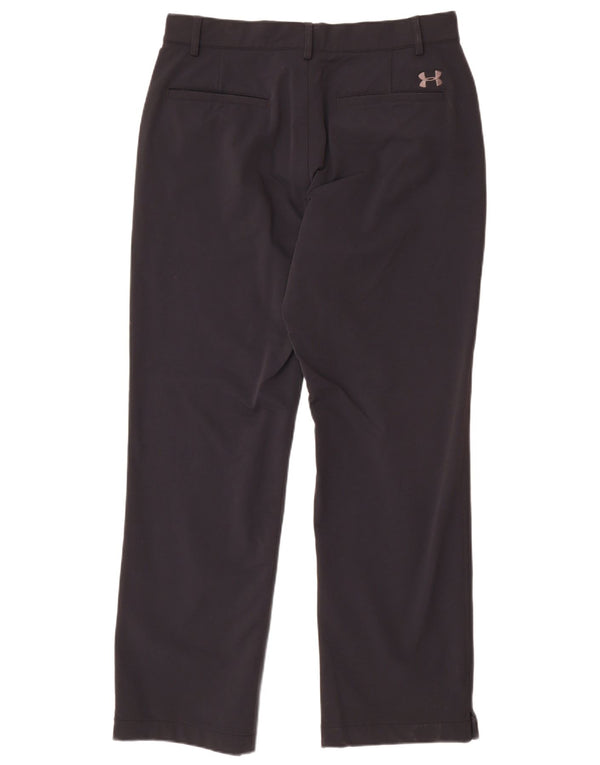Under Armour Herren Cold Gear Straight Chino Hose W34 L32 Schwarzes Nylon