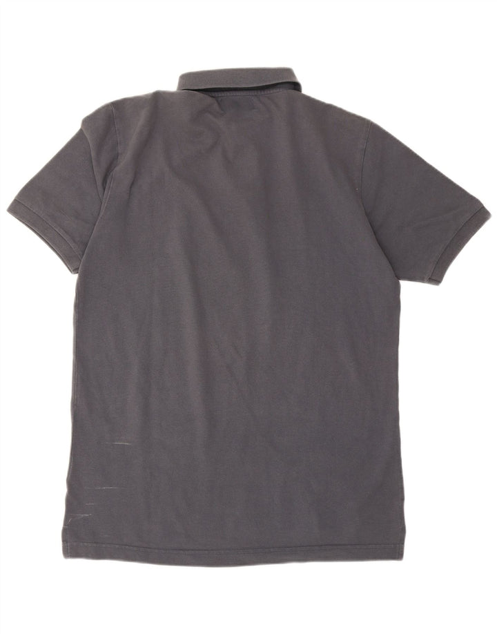 Kappa Herren-Poloshirt, große graue Baumwolle