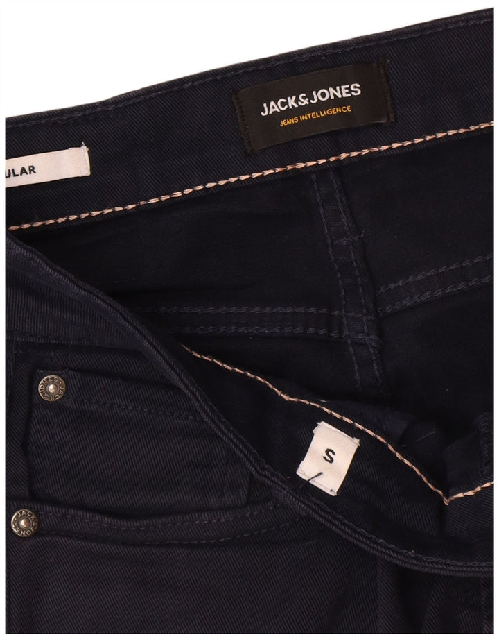 Jack & Jones Herren-Jeansshorts, normal, Größe S, W29, Marineblau, Baumwolle