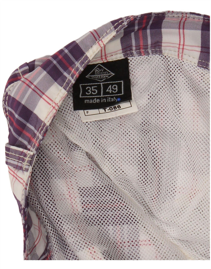 Roy Rogers Damen Badeshorts W34 Large Purple Check Polyamid