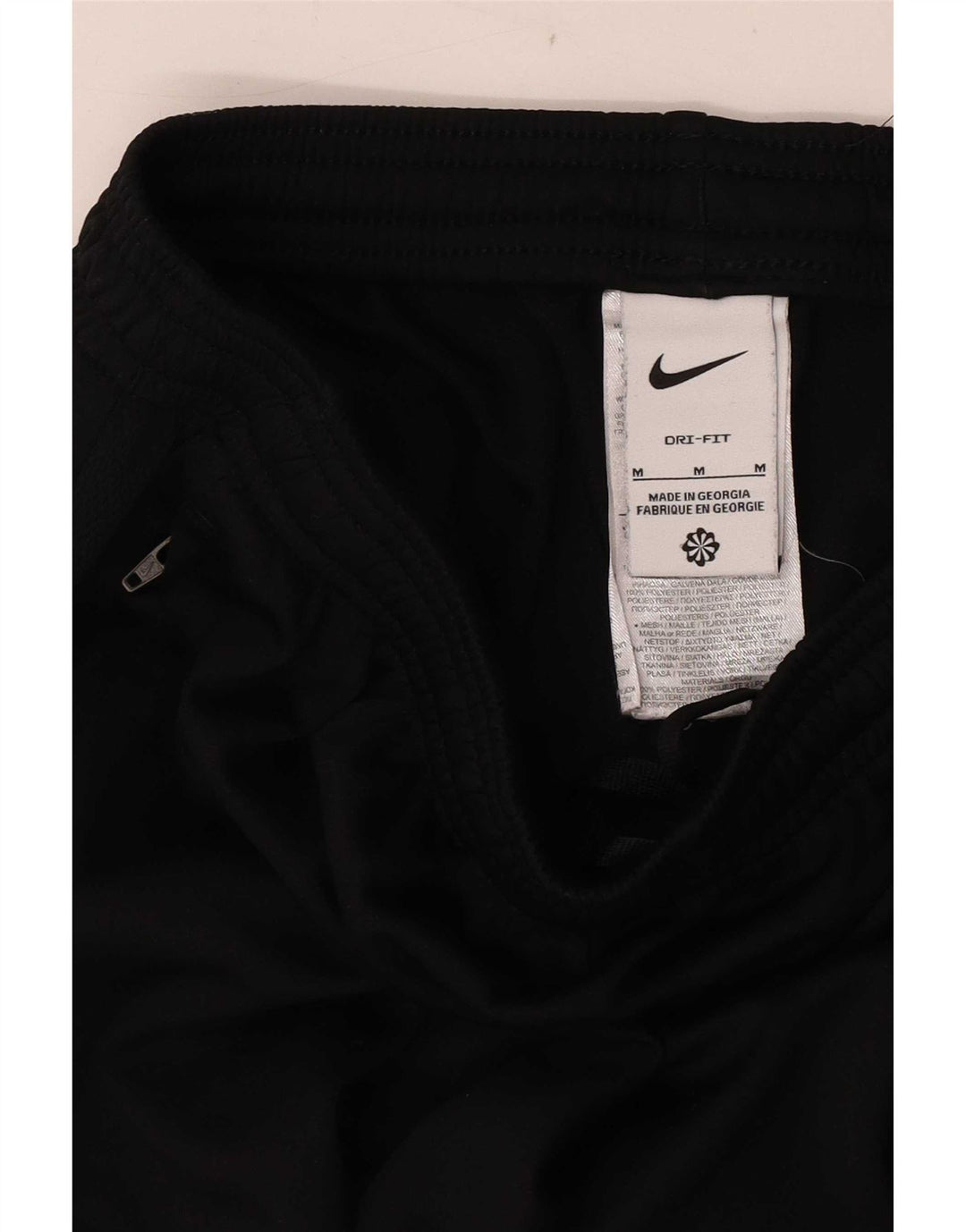 Nike Herren Dri Fit Trainingshose Mittelschwarzes Polyester