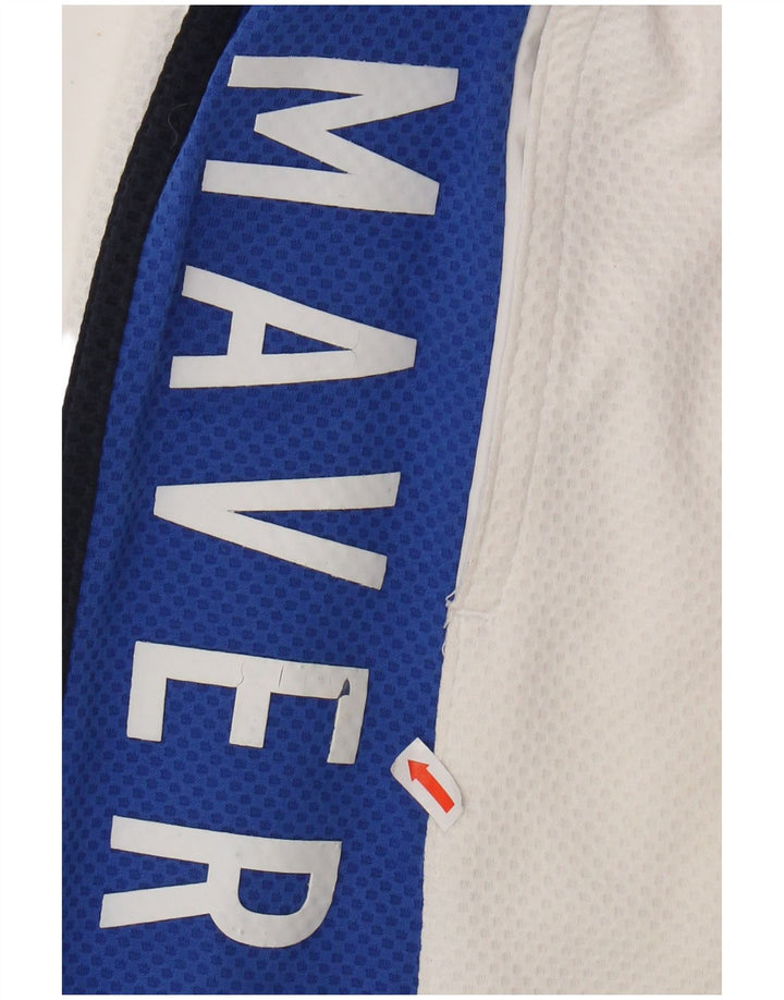 NBA Jungen Dallas Mavericks Sportshorts, 14–15 Jahre, Größe L, Weiß, Farbblock