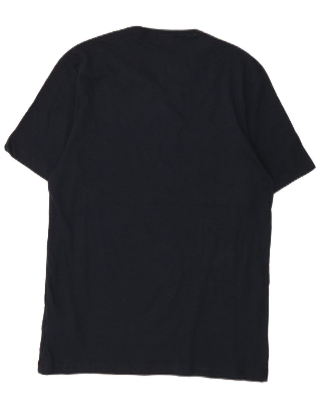 Hugo Boss Herren T-Shirt Top Medium Marineblau Baumwolle
