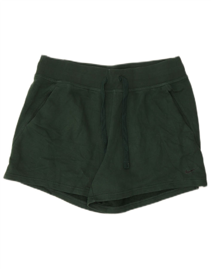 NIKE Damen Dri Fit Sport Shorts UK 14 Mittelgrün