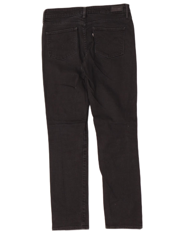 Levi's Damen Demi Curve Classic Rise Slim Jeans W28 L29 Schwarz Baumwolle