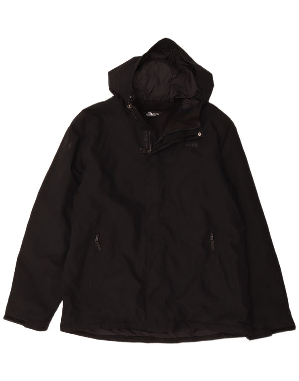 The North Face Herren-Windbreakerjacke mit Kapuze, UK 42, XL, Schwarz, Polyester