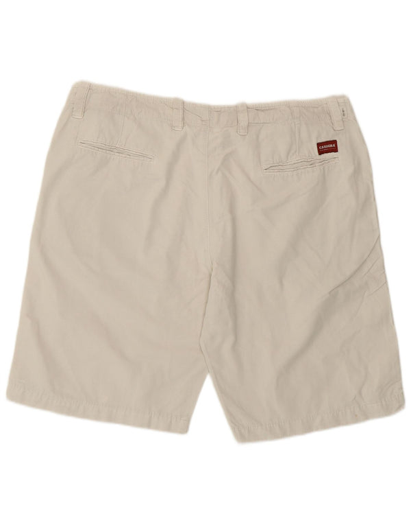 Carrera Herren Chino Shorts IT 54 2XL W38 Weiße Baumwolle