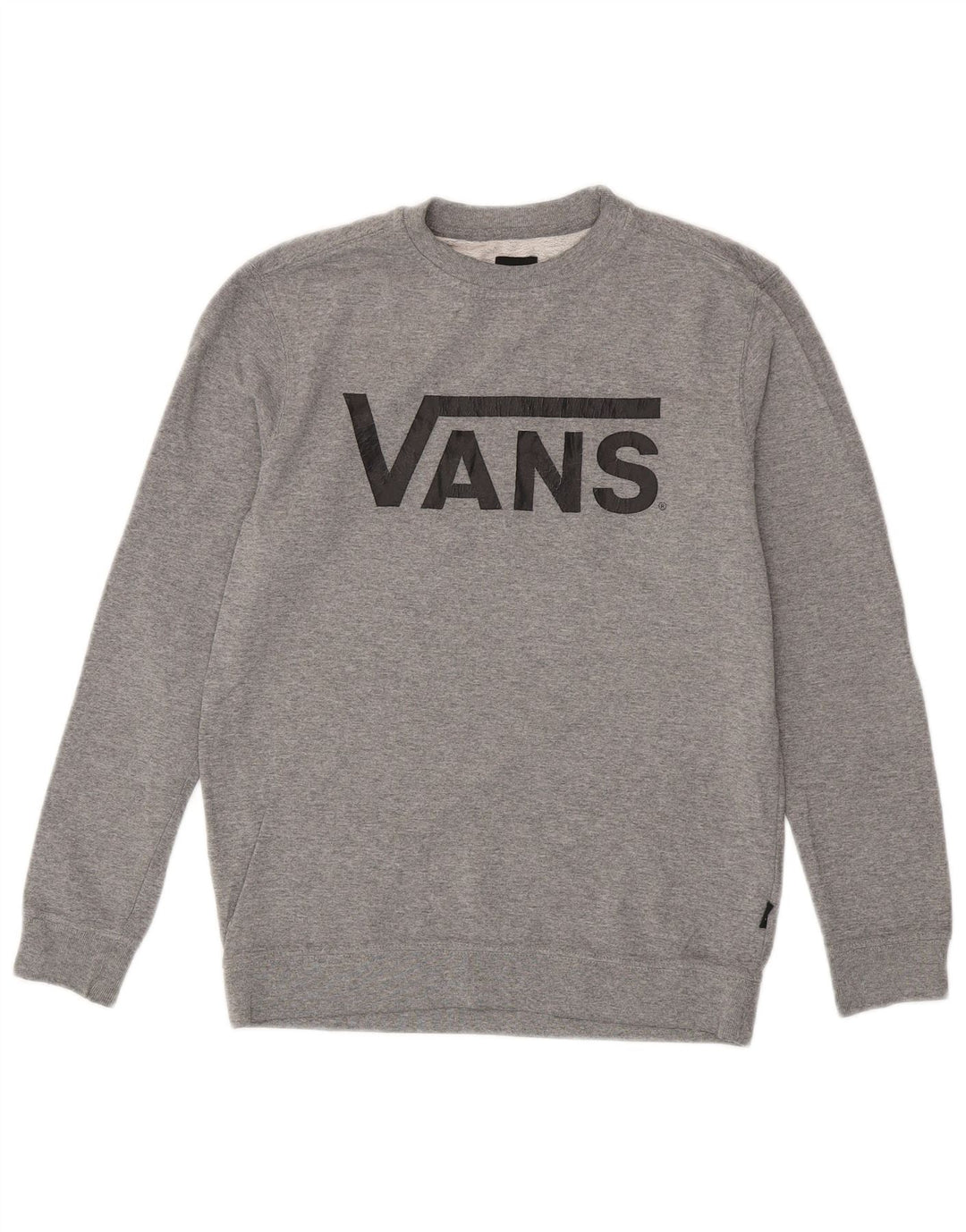 VANS Damen Grafik-Sweatshirt-Pullover UK 14 Large Grau