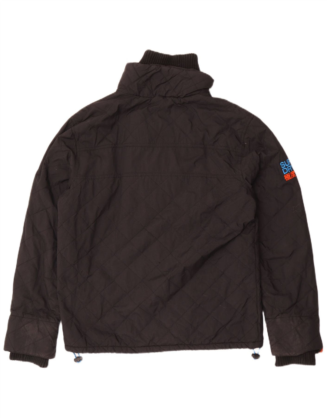 Superdry Damen The Windcheater Windjacke UK 16 Large Schwarz