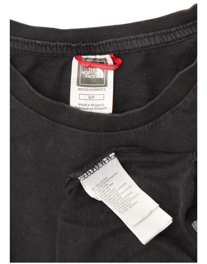 The North Face Herren T-Shirt Top Small Schwarz Baumwolle