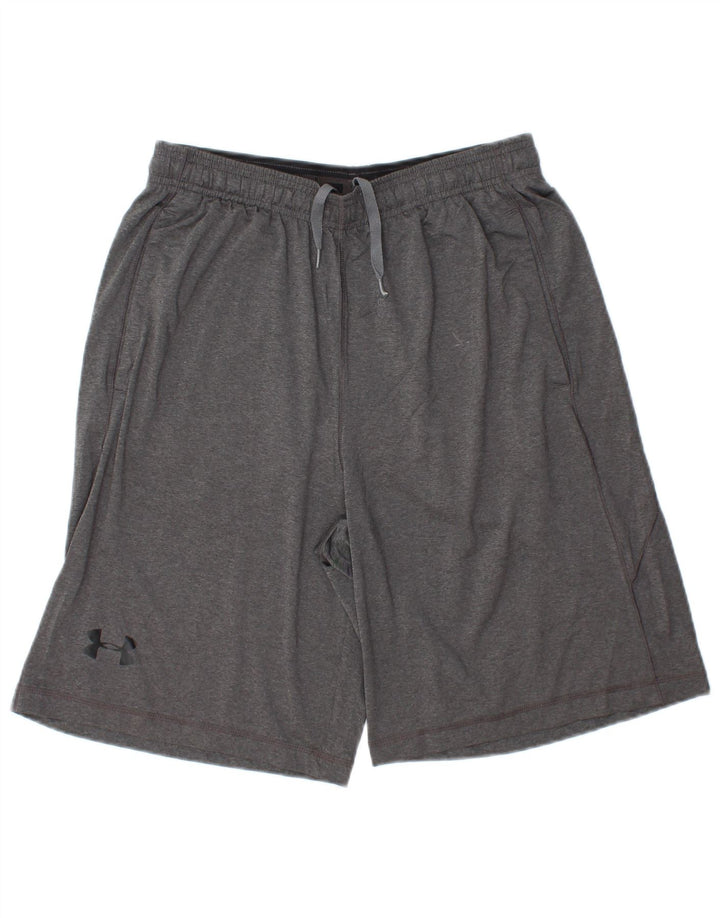 UNDER ARMOUR Herren Heat Gear Sportshorts Mittelgrau