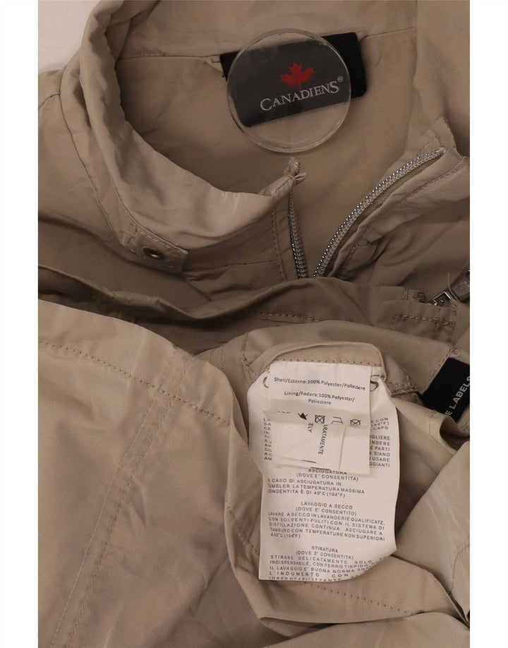 Canadiens Damen Utility Jacke IT 48 XL Beige Polyester