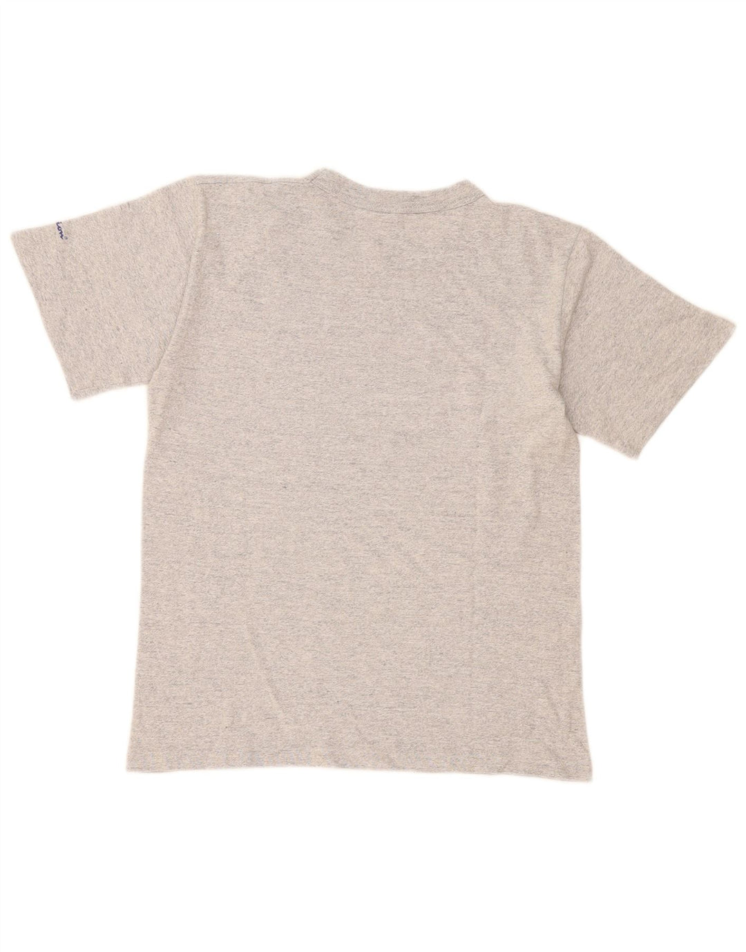 Champion Herren-T-Shirt-Oberteil, klein, grau gesprenkelte Baumwolle