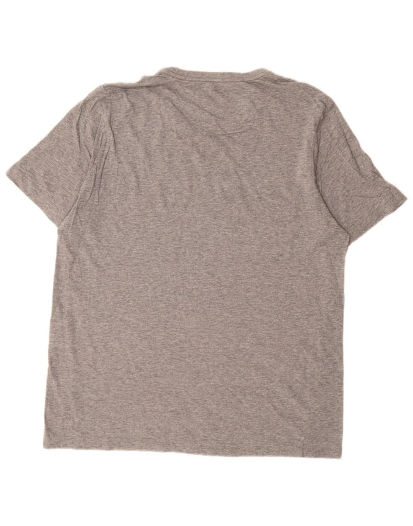 Puma Herren Grafik T-Shirt Top Large Grau