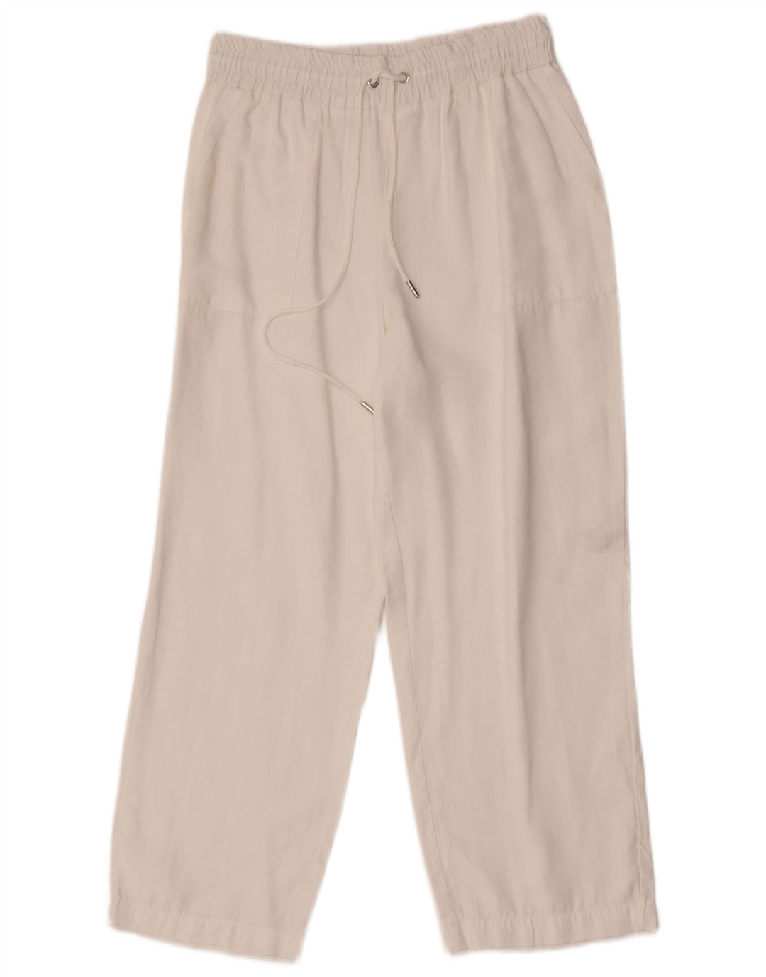 Kurze Hose von Zara für Damen, Größe S, W26, L25, Weiß, Modal