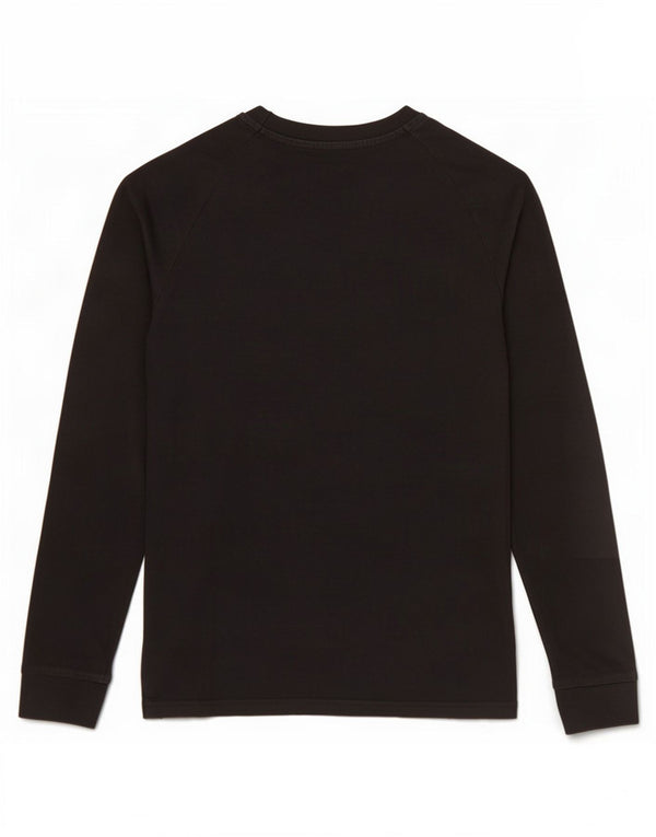 Adidas Jungen Top Langarm 12-13 Jahre Schwarze Baumwolle