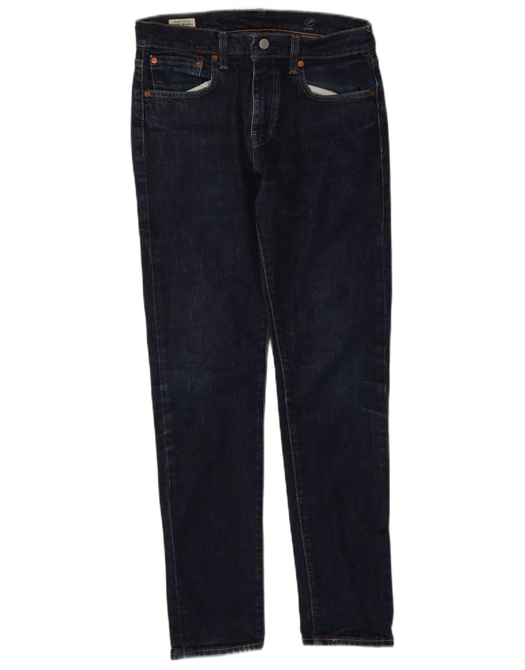 Levi's Herren 512 Slim Tapered Jeans W32 L32 Marineblau