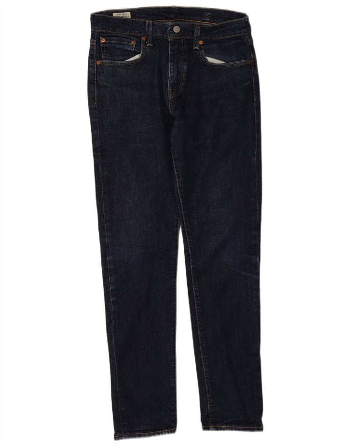 Levi's Herren 512 Slim Tapered Jeans W32 L32 Marineblau
