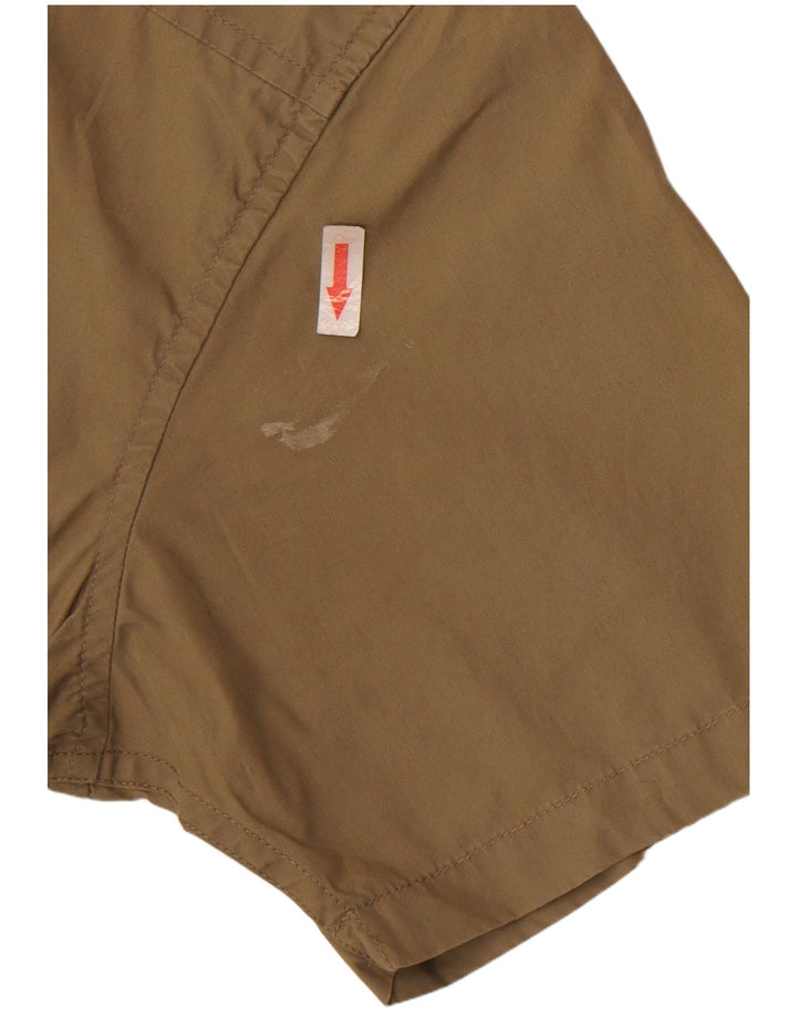 Carhartt Herren Kurzarmhemd Small Khaki Baumwolle