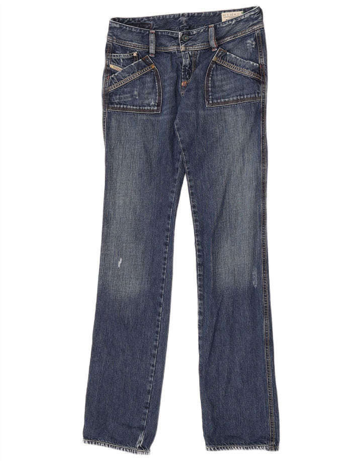 Diesel Damen Reckfly Slim Jeans W29 L34 Blaue Baumwolle