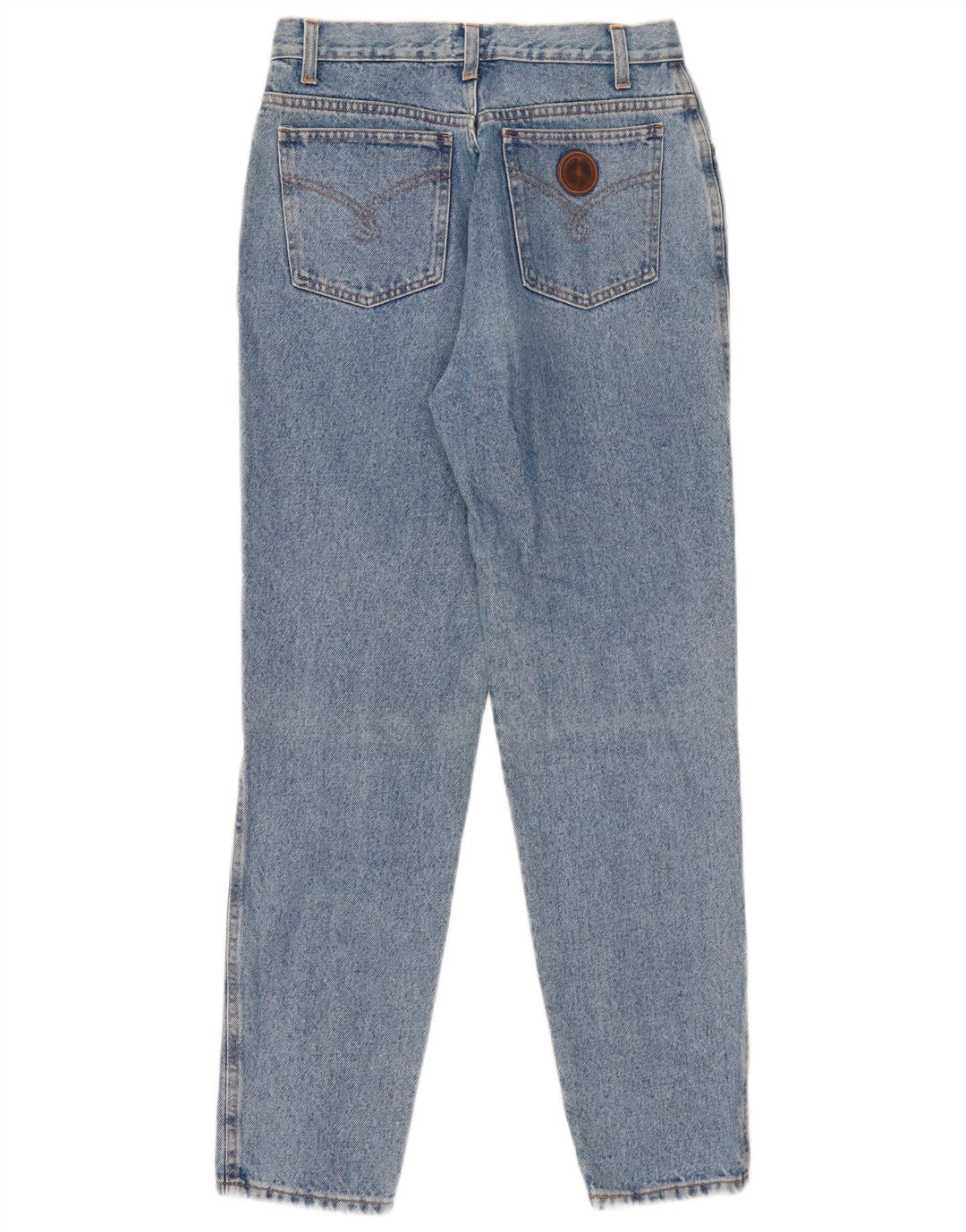 Moschino Damen Tapered Jeans W28 L30 Blau