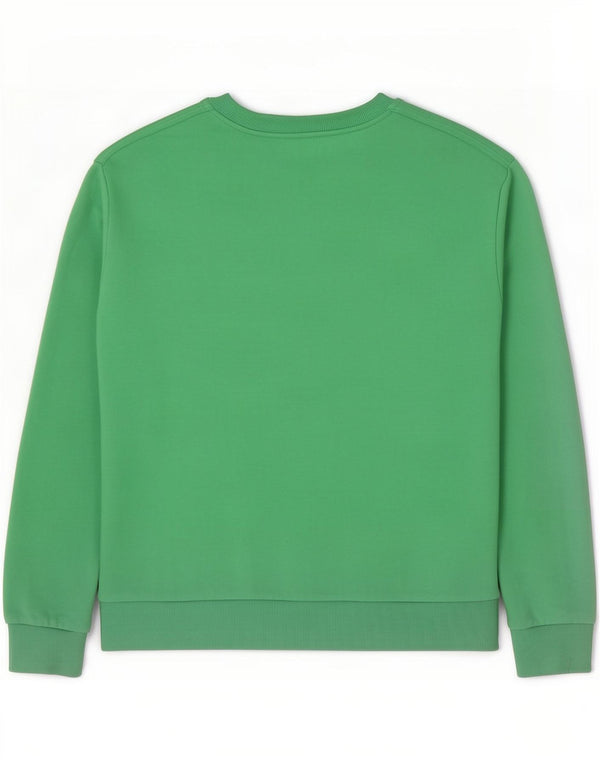Marks & Spencer Damen-Sweatshirt in Übergröße, Gr. 10, Größe S, Grün, Baumwolle