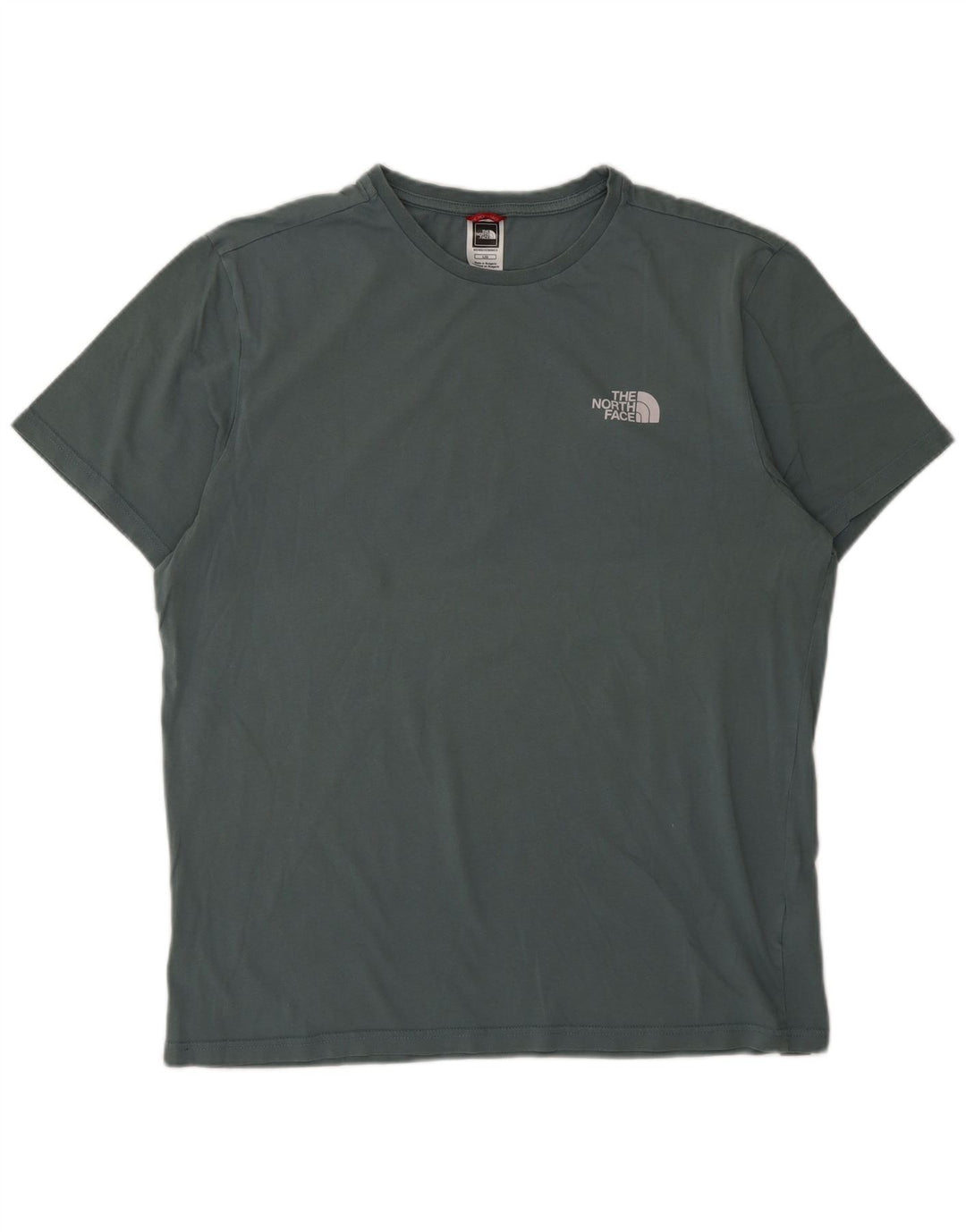 THE NORTH FACE Herren T-Shirt Top Large Grün Baumwolle