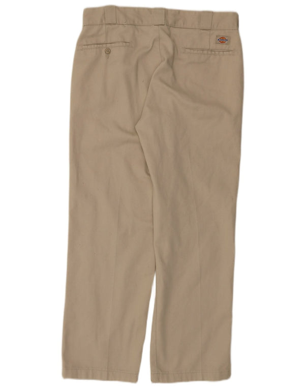 DICKIES Gerade Chinohose für Herren, W34, L30, Beige, Polyester