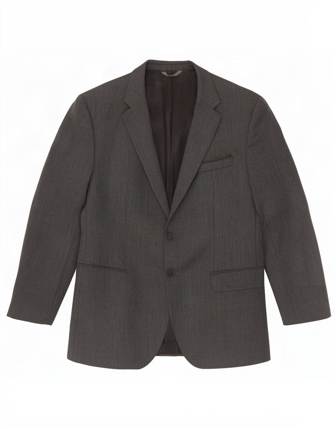 Hugo Boss Herren-Blazer mit 2 Knöpfen, EU 52, XL, graue Schurwolle