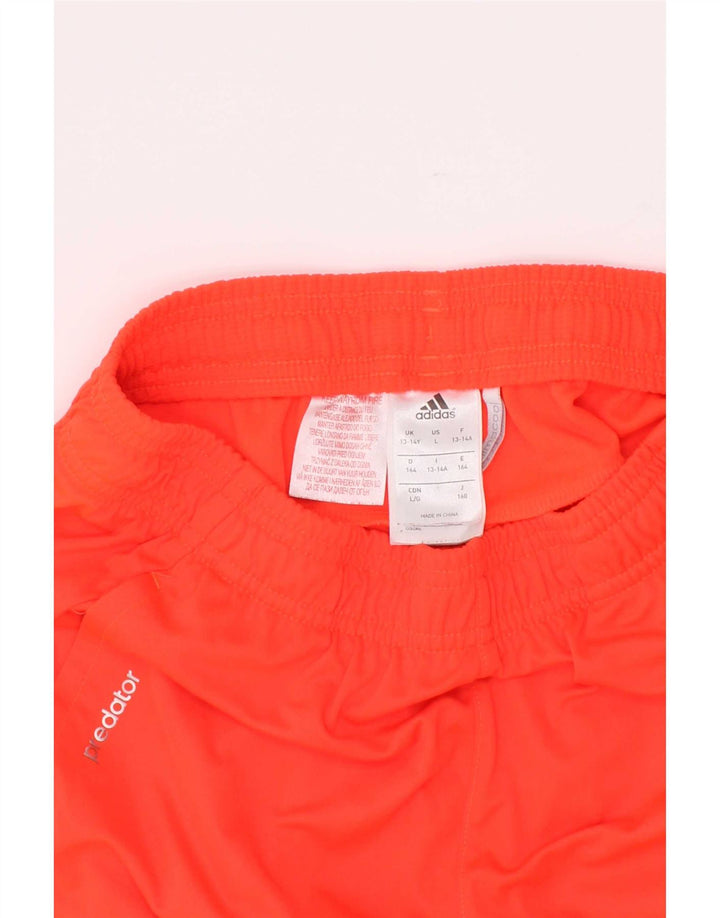 Adidas Jungen Climacool Sport Shorts 13-14 Jahre Orange Polyester