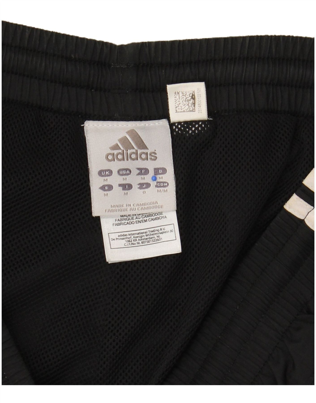 ADIDAS Herren Bermuda Sport Shorts Mittelschwarzes Polyester