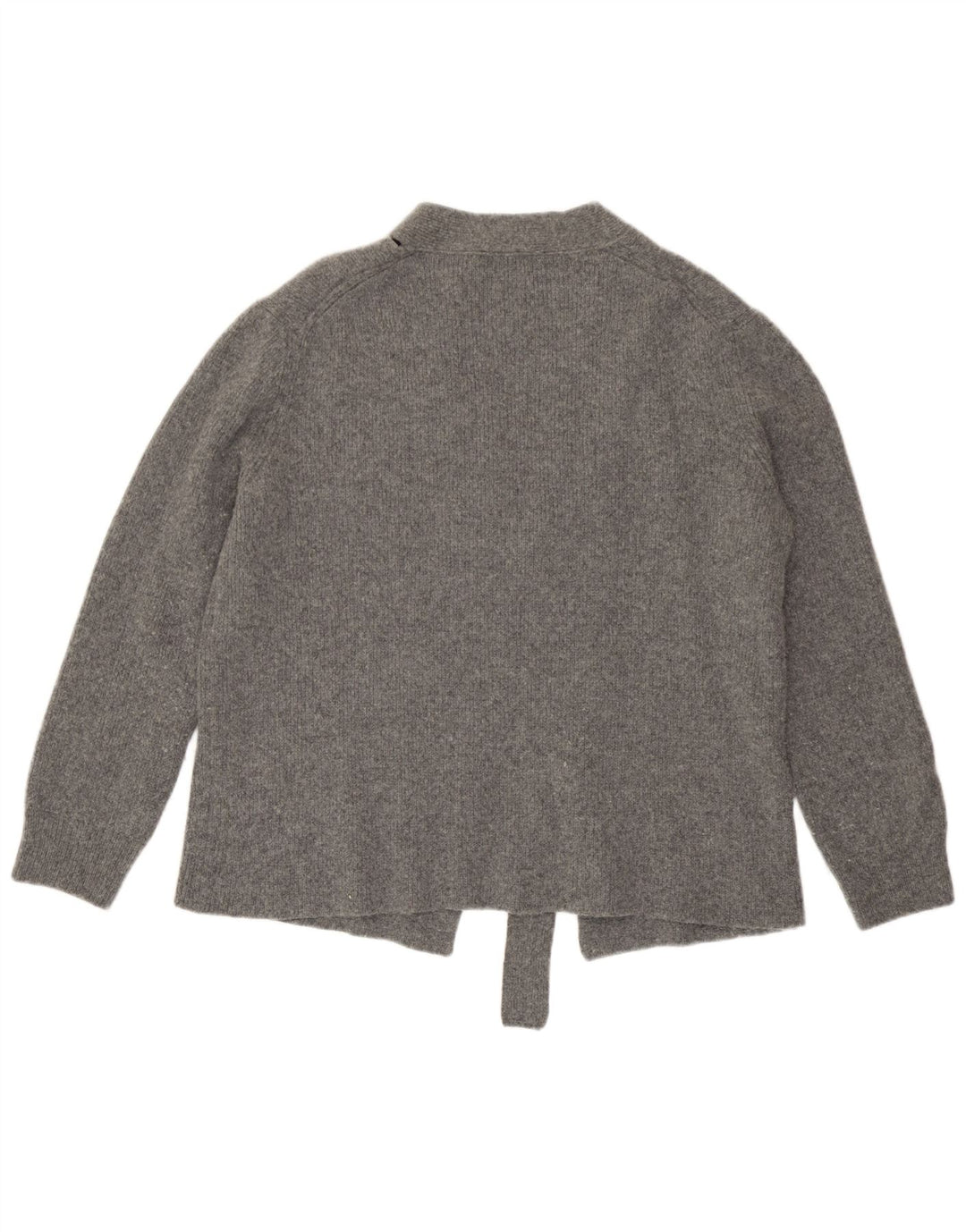 Zara Damen-Strickjacke in Übergröße, Gr. 10, kleine graue Wolle