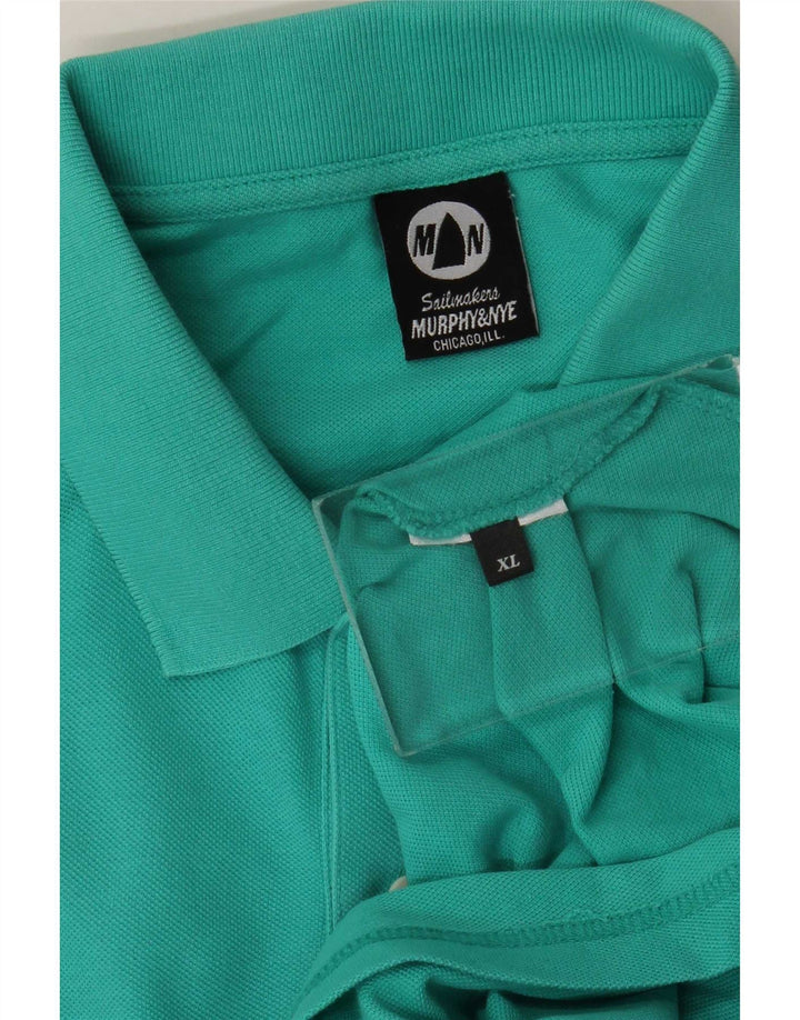 Murphy & Nye Herren Sailmakers Poloshirt XL Türkis