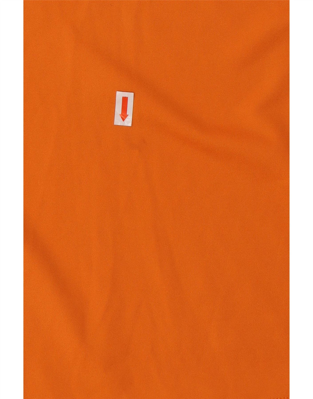 ADIDAS Herren Climacool T-Shirt Top Large Orange Colourblock Polyester
