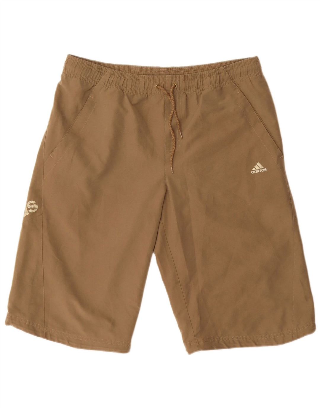 Adidas Herren Graphic Sport Shorts Mittelbraunes Polyester