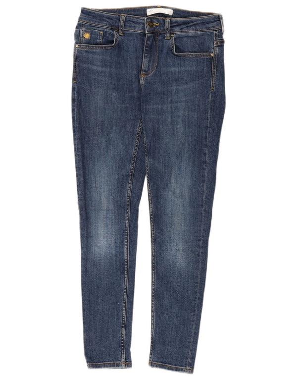 Zara Damen Z1975 Skinny Jeans EU 38 Small W28 L27 Blau